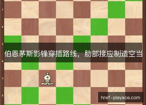 伯恩茅斯影锋穿插路线，肋部接应制造空当